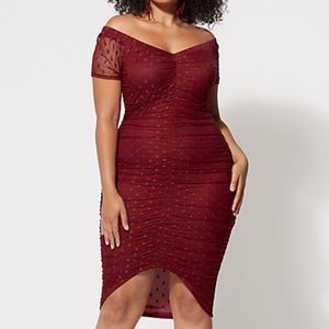 Fashion to Figure Vanesa Mesh Dress